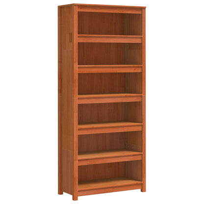 Boekenkast Wasbruin 80 x 35 x 183 cm Massief grenenhout