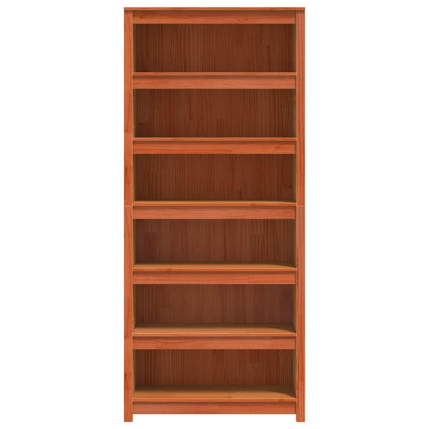 Boekenkast Wasbruin 80 x 35 x 183 cm Massief grenenhout
