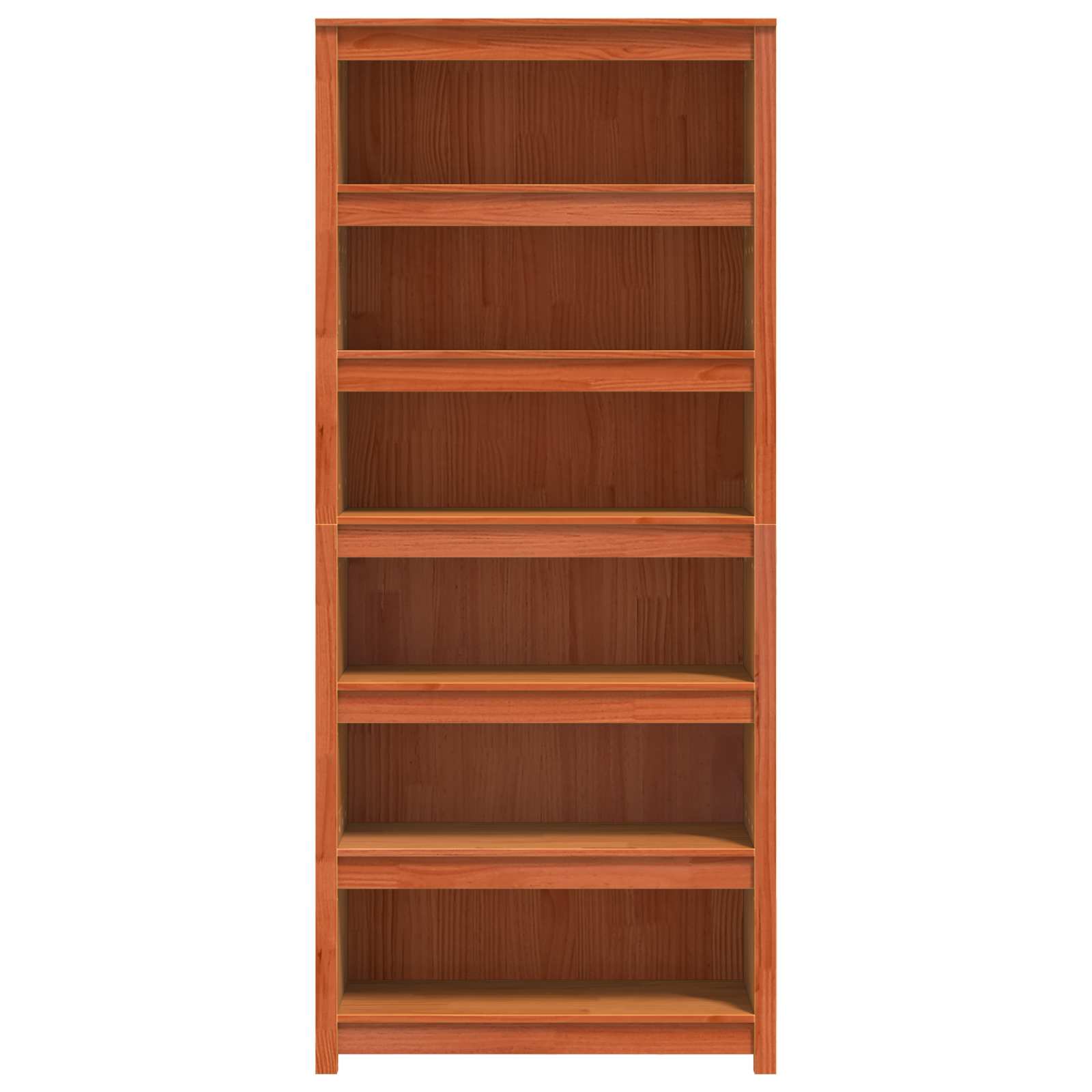 Boekenkast Wasbruin 80 x 35 x 183 cm Massief grenenhout
