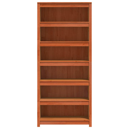 Boekenkast Wasbruin 80 x 35 x 183 cm Massief grenenhout