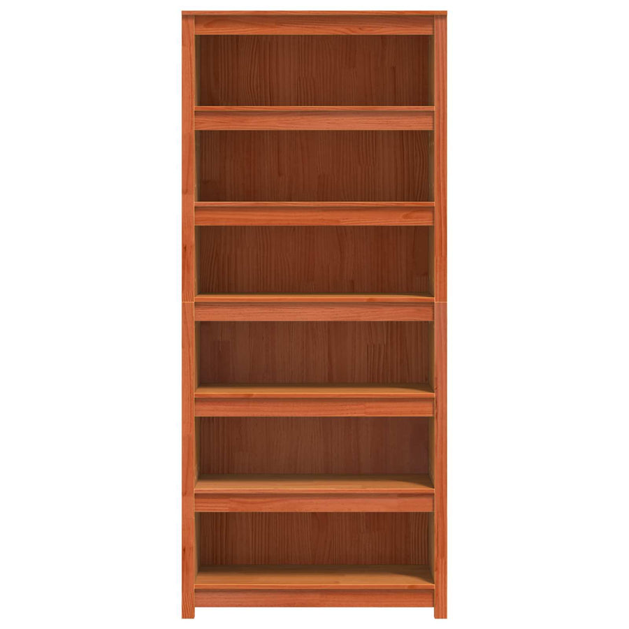 Boekenkast Wasbruin 80 x 35 x 183 cm Massief grenenhout