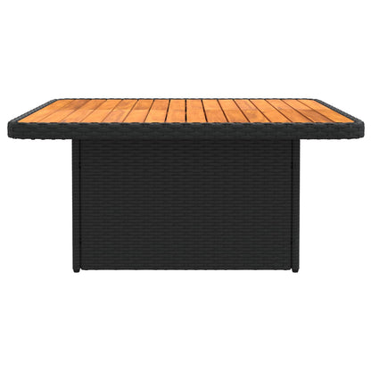 2 Stuk Tuin middelste sofa met uitschuiftafel poly rattan