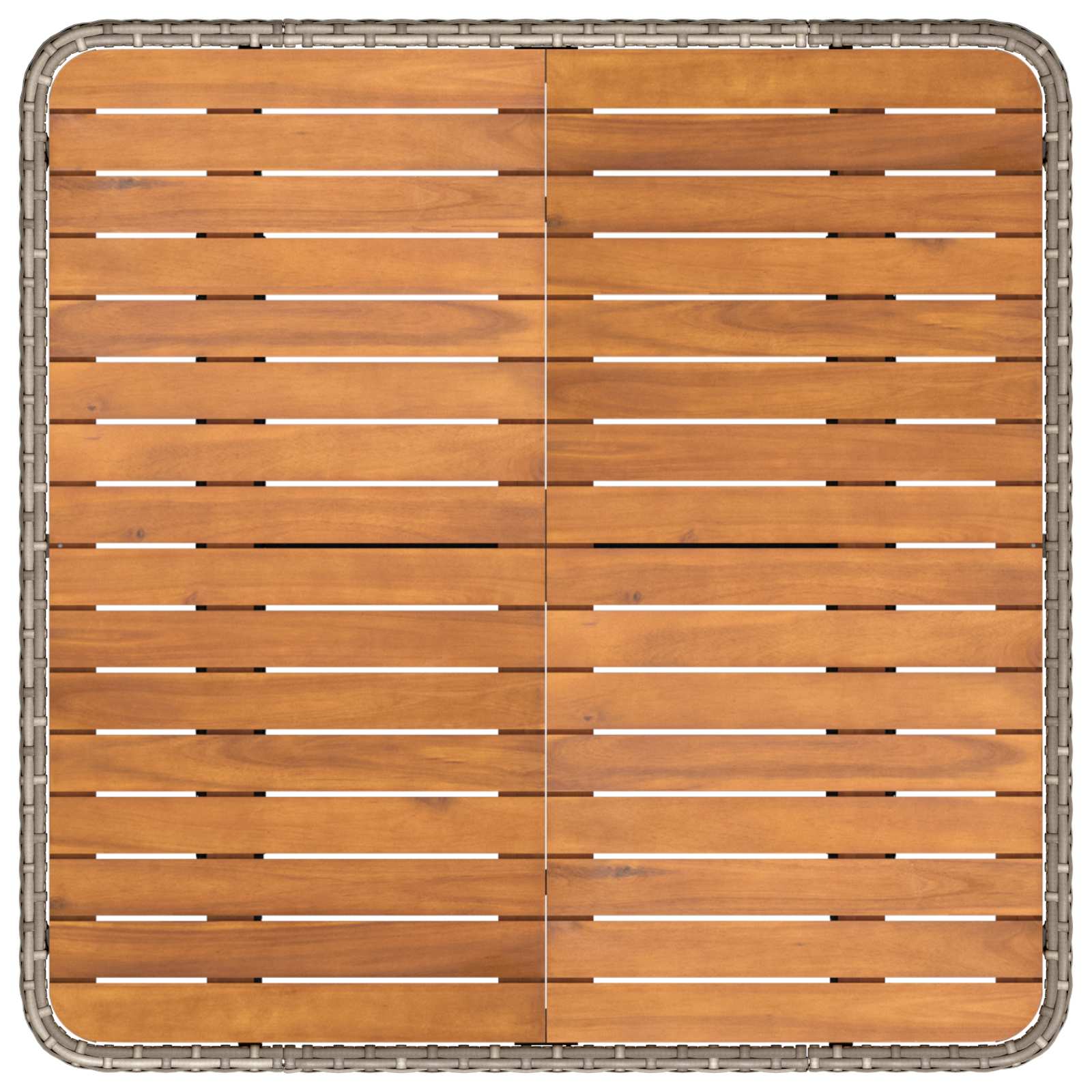 2 Stuk Tuin middelste sofa met uitschuiftafel poly rattan