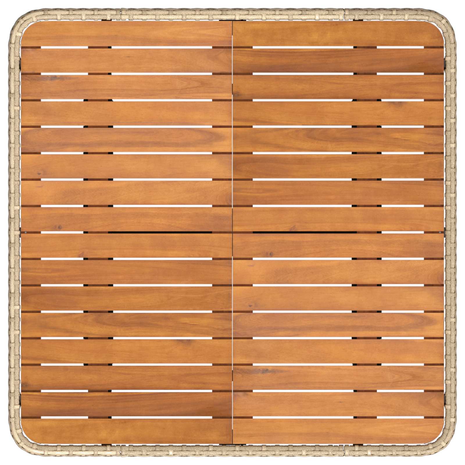 2 Stuk Tuin middelste sofa met uitschuiftafel poly rattan