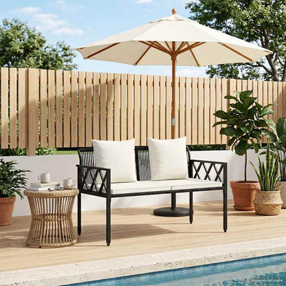Buitenbanken 2 -Seater 116 x 56 x 75 cm poly rattan