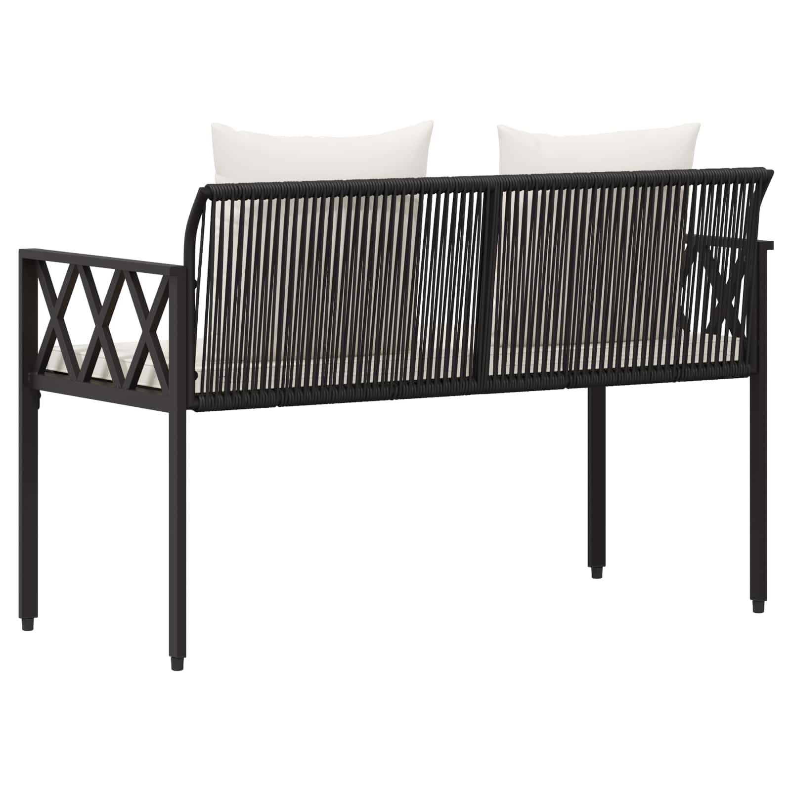 Buitenbanken 2 -Seater 116 x 56 x 75 cm poly rattan