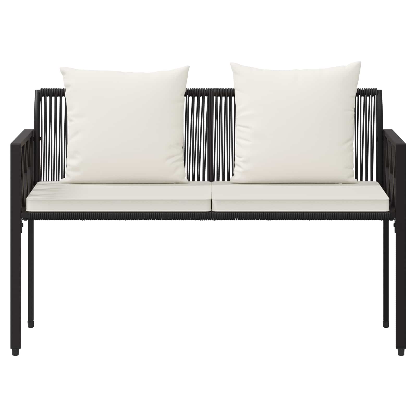Buitenbanken 2 -Seater 116 x 56 x 75 cm poly rattan