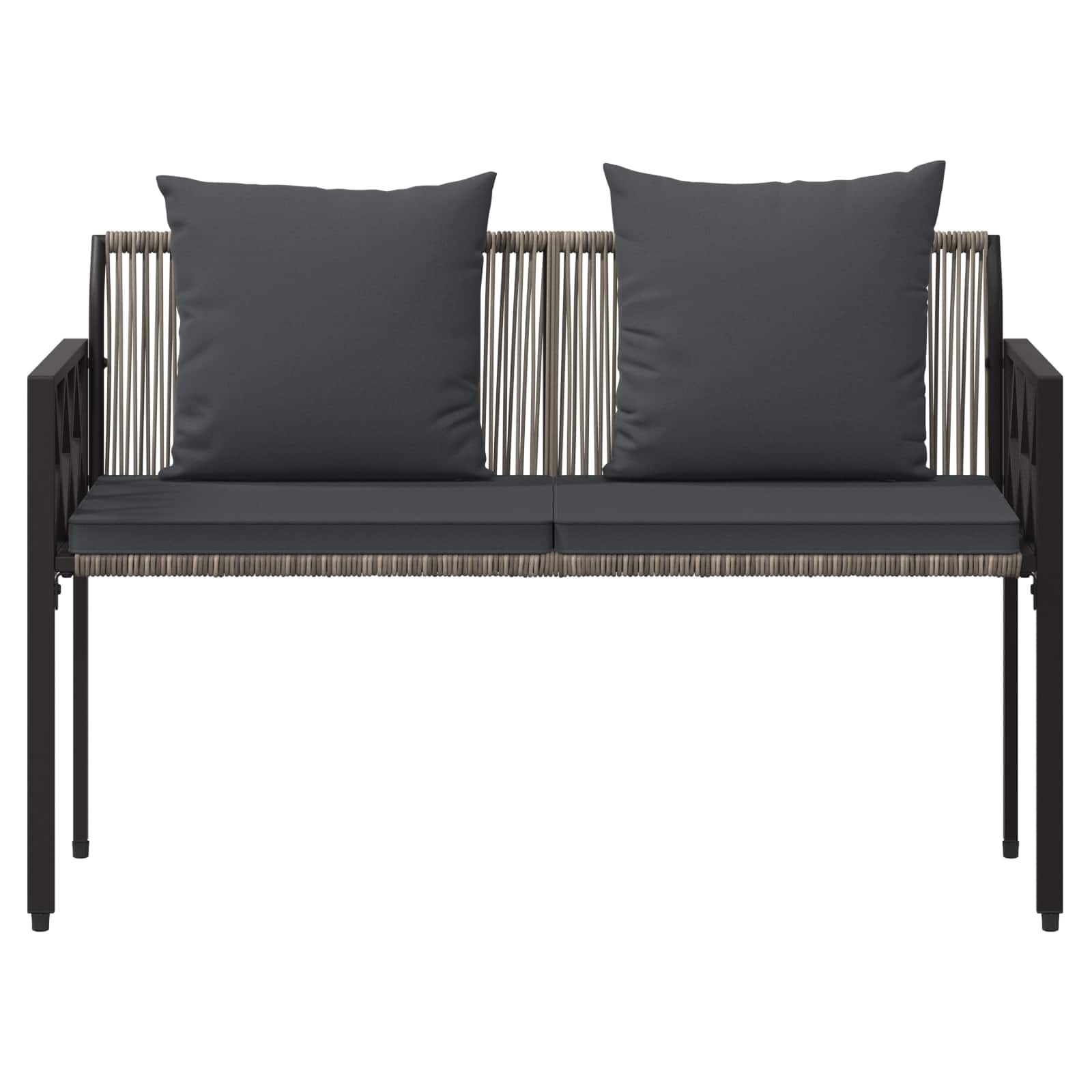 Buitenbanken 2 -Seater 116 x 56 x 75 cm poly rattan
