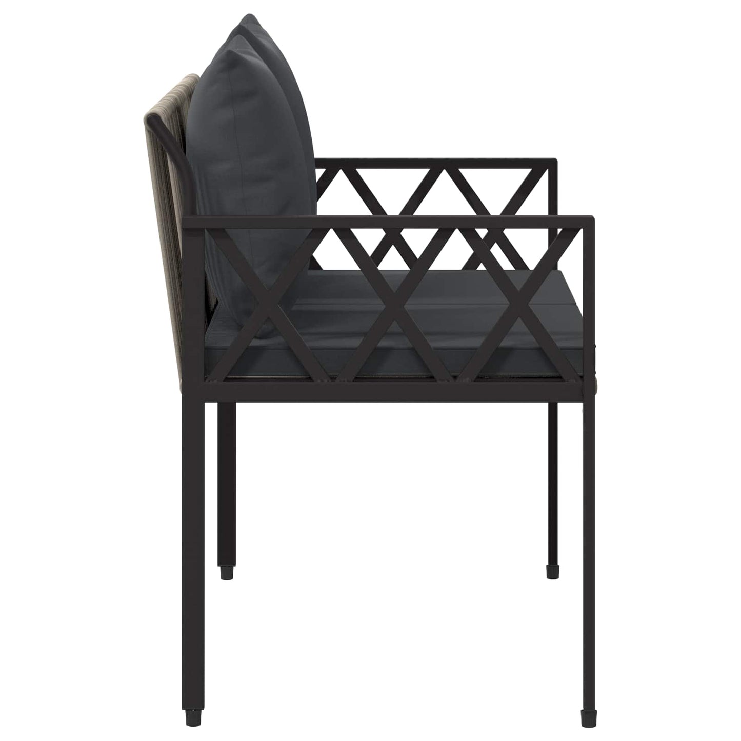 Buitenbanken 2 -Seater 116 x 56 x 75 cm poly rattan