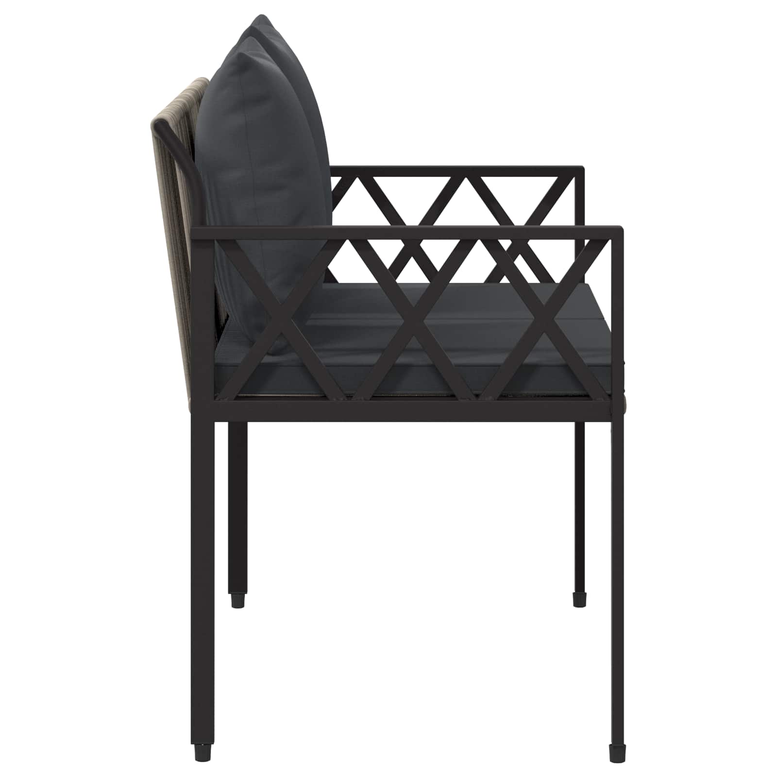Buitenbanken 2 -Seater 116 x 56 x 75 cm poly rattan
