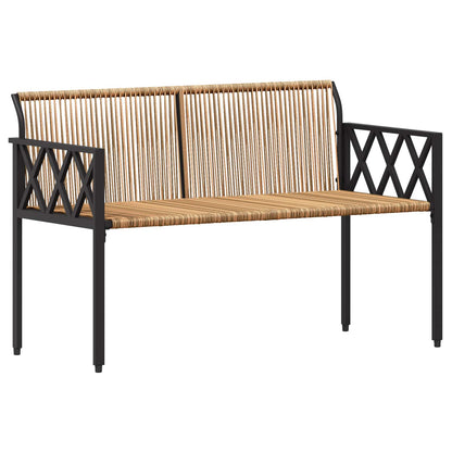 Buitenbanken 2 -Seater 116 x 56 x 75 cm poly rattan