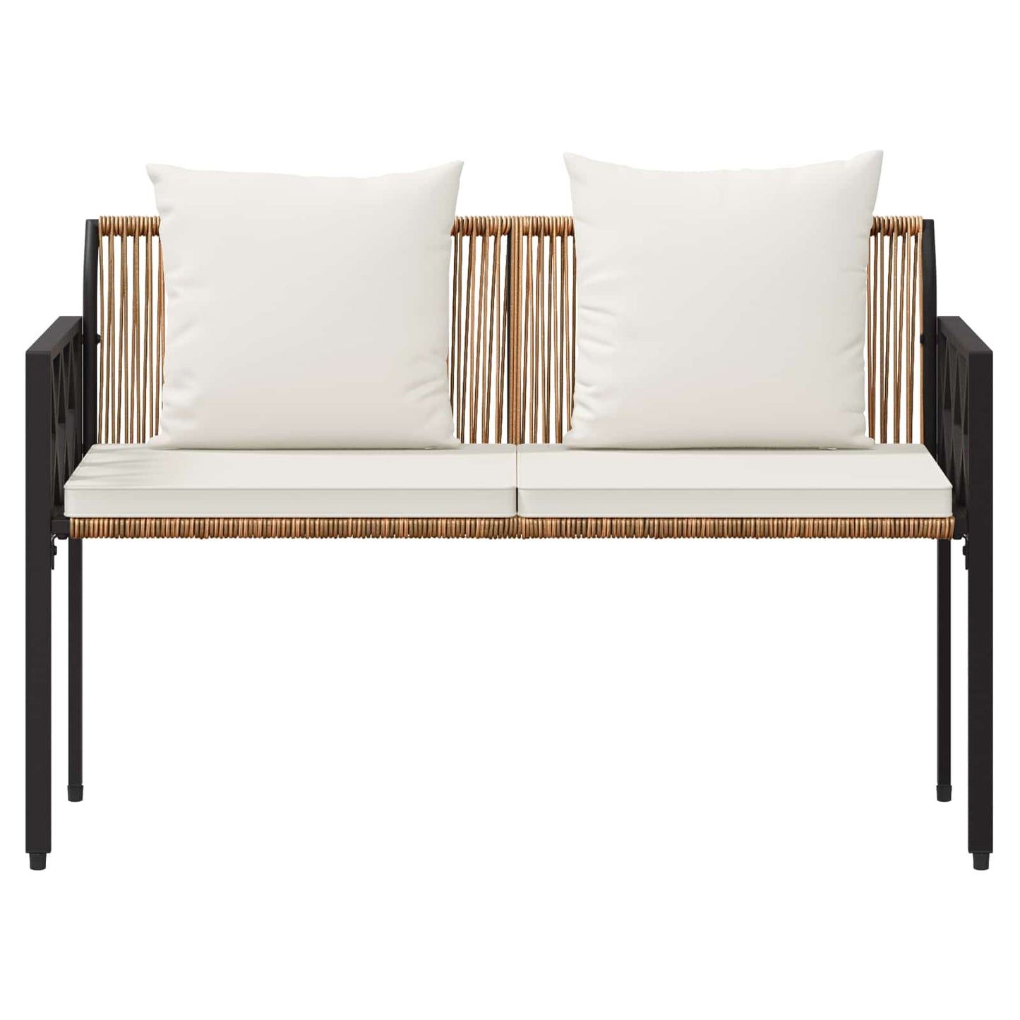 Buitenbanken 2 -Seater 116 x 56 x 75 cm poly rattan