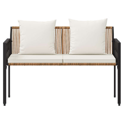 Buitenbanken 2 -Seater 116 x 56 x 75 cm poly rattan