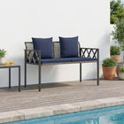 Buitenbanken 2 -Seater 116 x 56 x 75 cm poly rattan