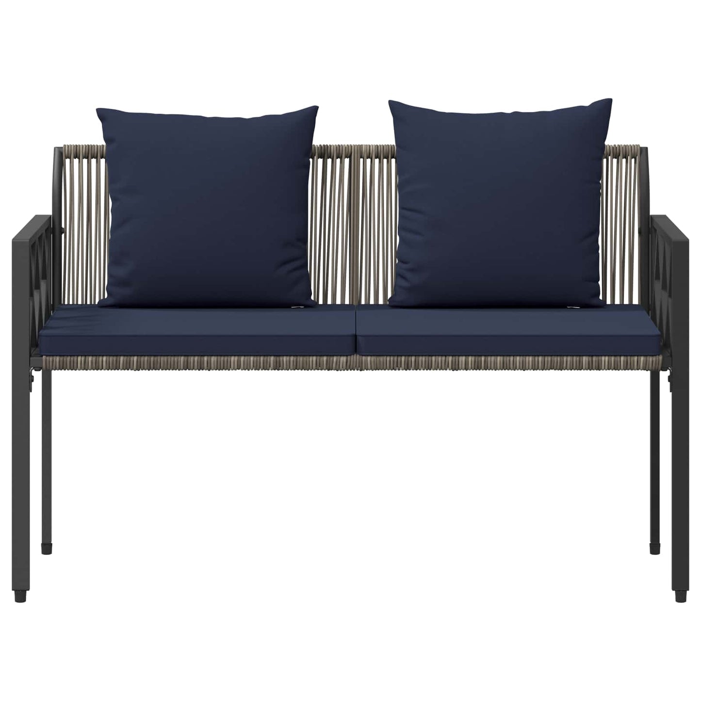Buitenbanken 2 -Seater 116 x 56 x 75 cm poly rattan