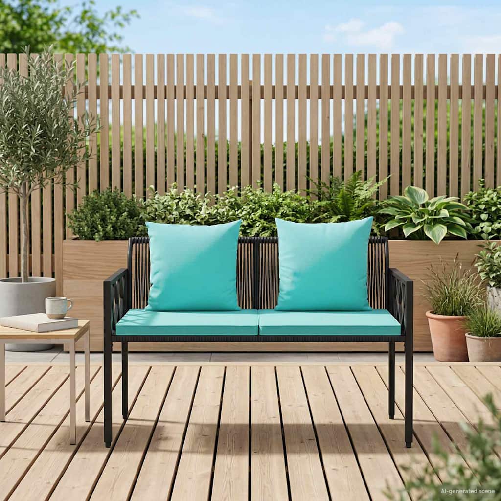 Buitenbanken 2 -Seater 116 x 56 x 75 cm poly rattan