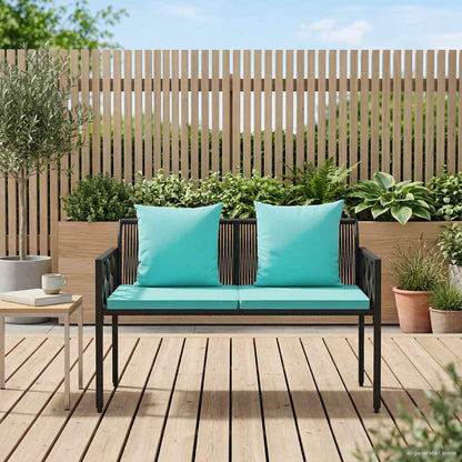 Buitenbanken 2 -Seater 116 x 56 x 75 cm poly rattan