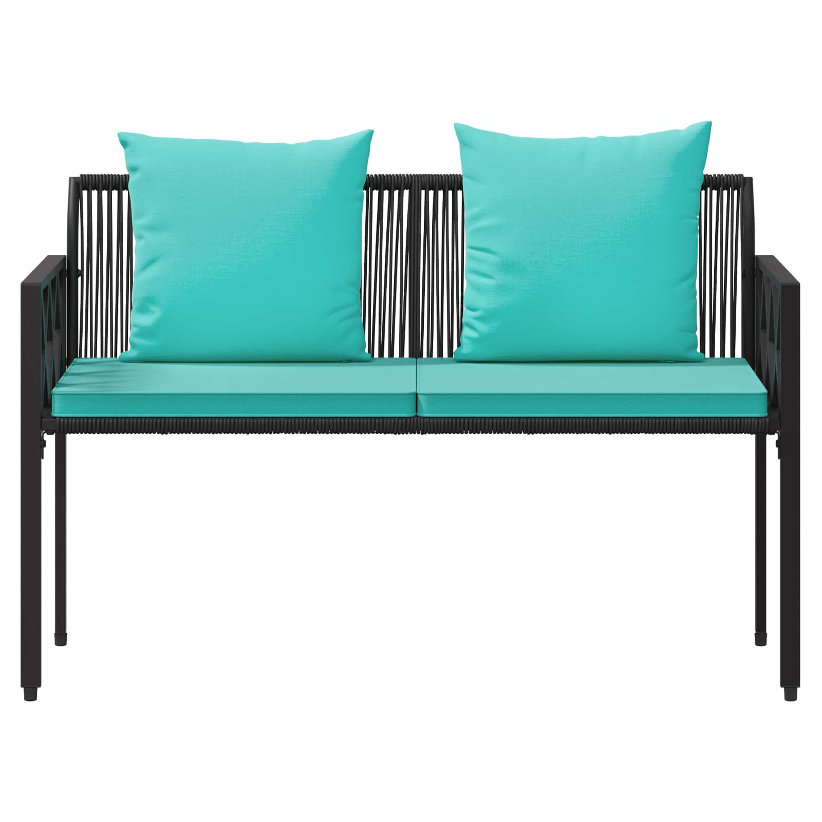 Buitenbanken 2 -Seater 116 x 56 x 75 cm poly rattan
