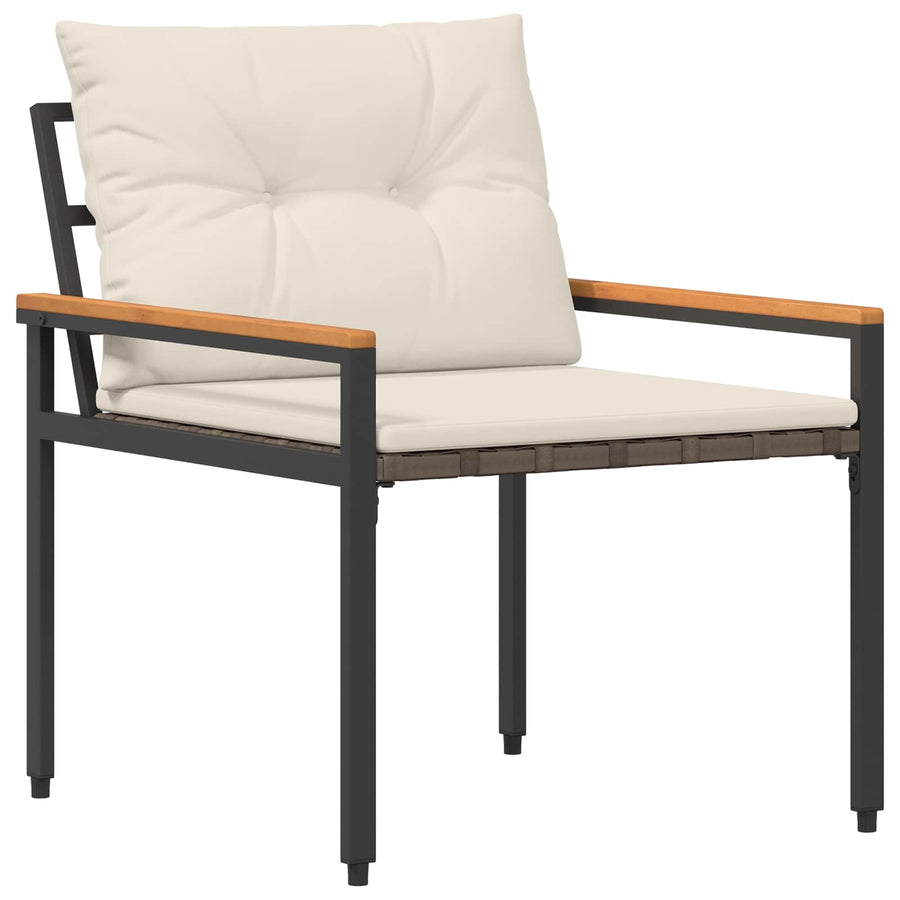 tuinmeubelset 4 pcs Crèmewit poly rattan