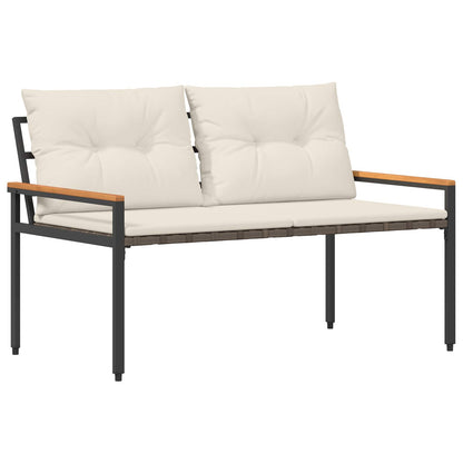 tuinmeubelset 4 pcs Crèmewit poly rattan
