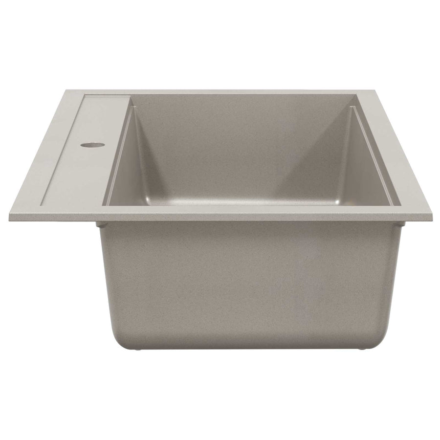 Wasbak Grijs 795 x 505 mm 80% Kwarts en 20% Hars