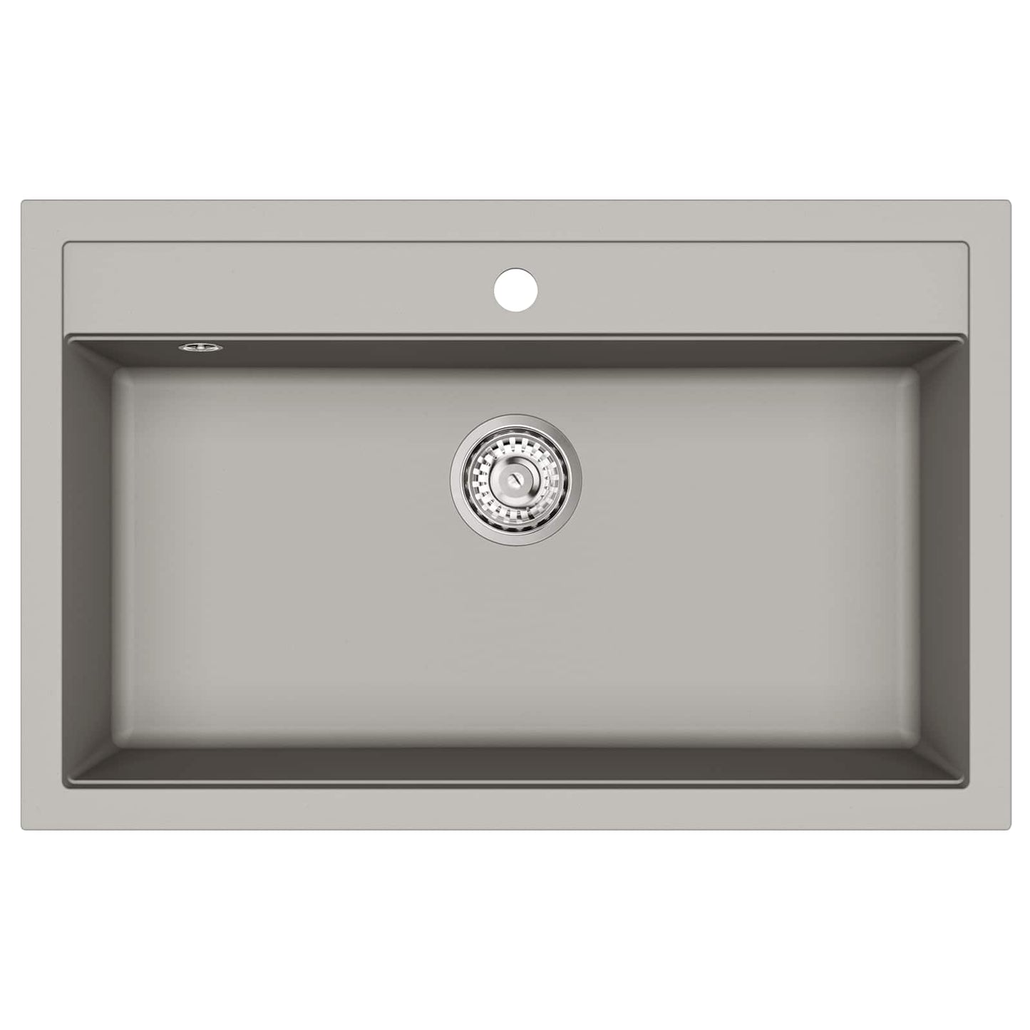 Wasbak Grijs 795 x 505 mm 80% Kwarts en 20% Hars