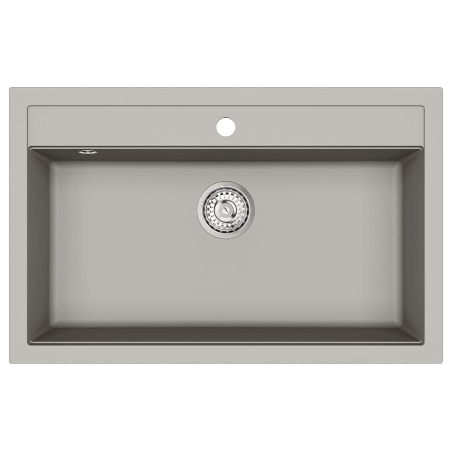 Wasbak Grijs 795 x 505 mm 80% Kwarts en 20% Hars