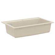 Wasbak 795x505 mm graniet hars beige