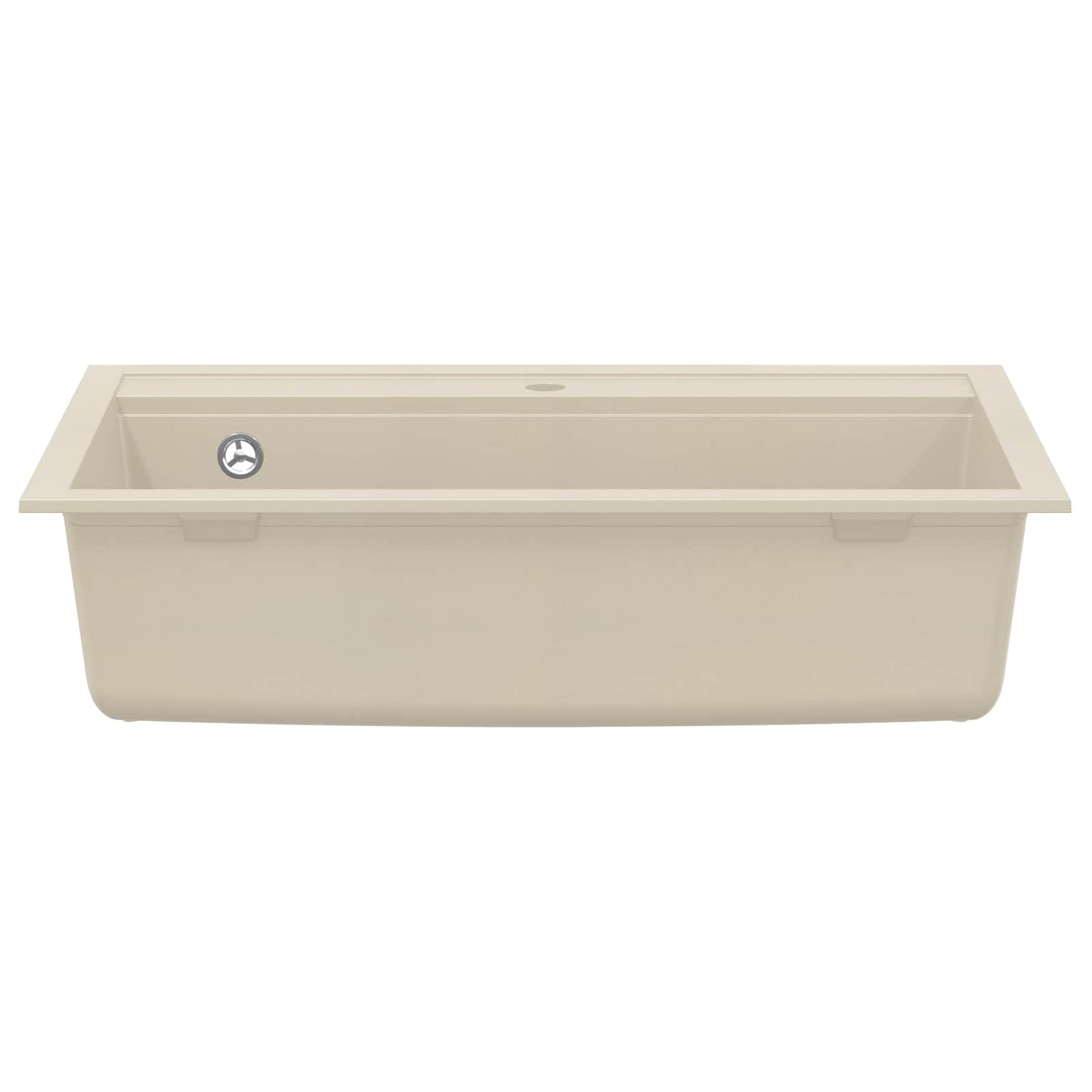 Wasbak Beige 795 x 505 mm 80% Kwarts en 20% Hars