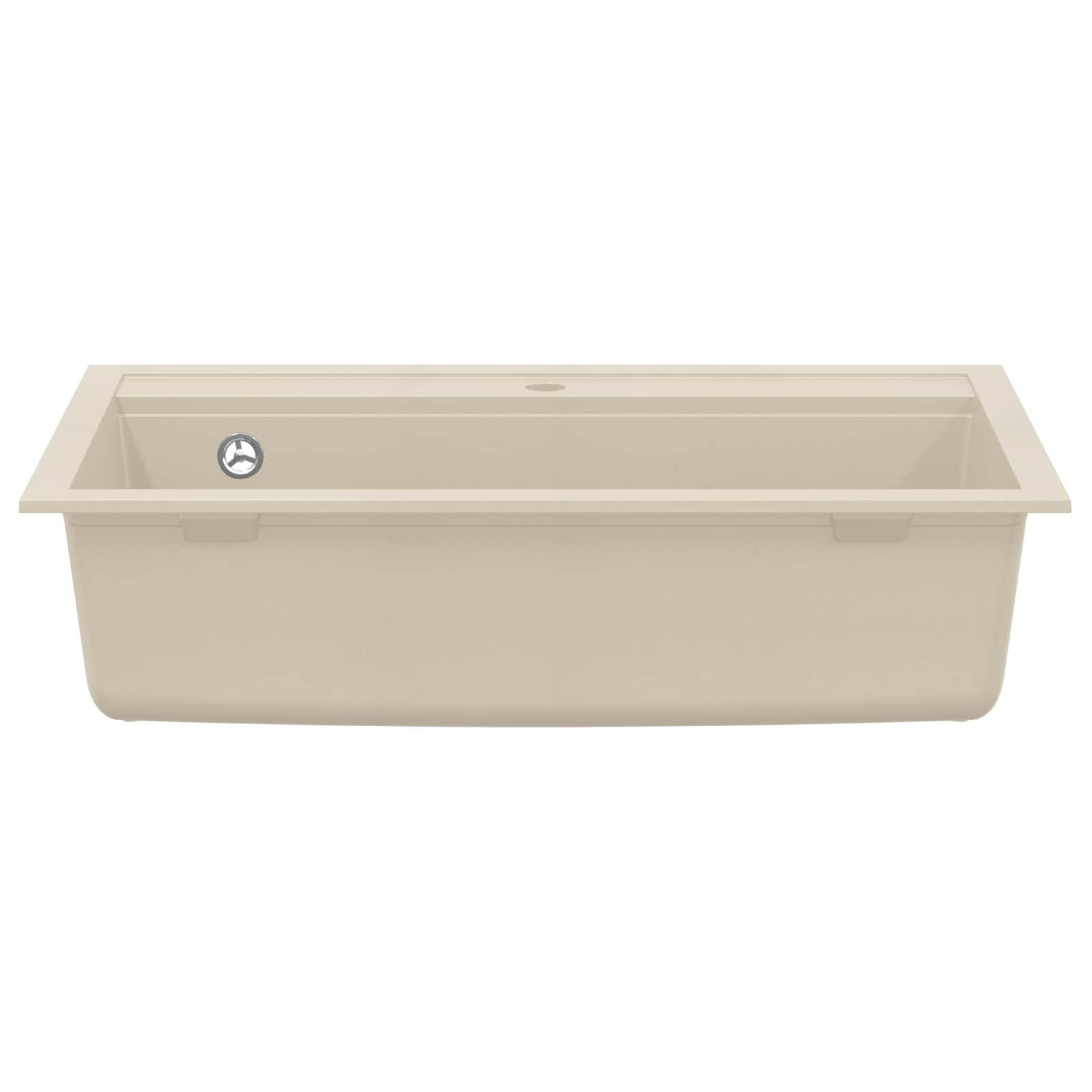 Wasbak Beige 795 x 505 mm 80% Kwarts en 20% Hars