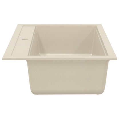 Wasbak Beige 795 x 505 mm 80% Kwarts en 20% Hars