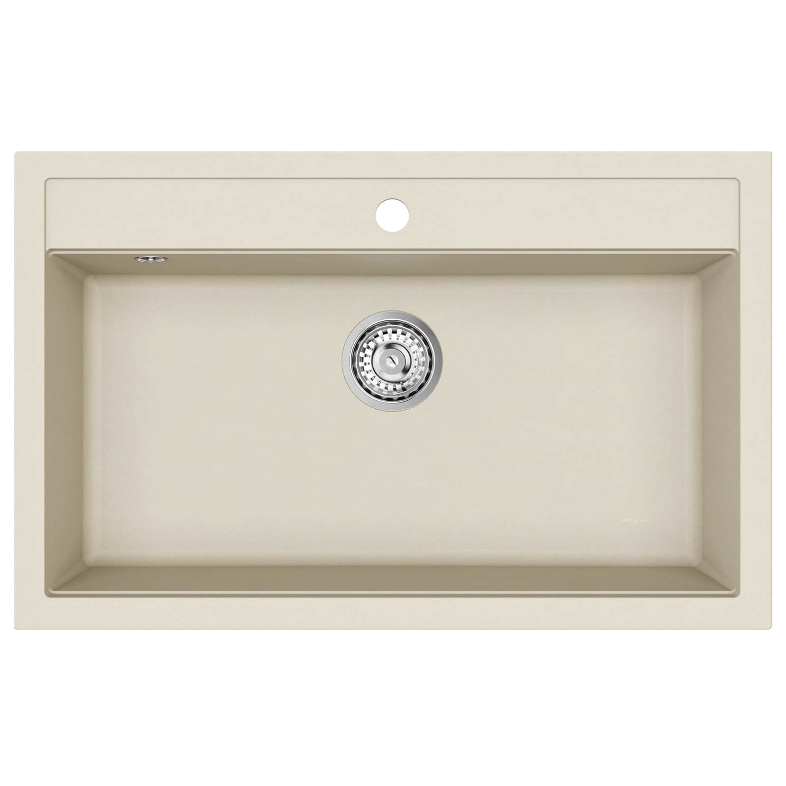 Wasbak Beige 795 x 505 mm 80% Kwarts en 20% Hars