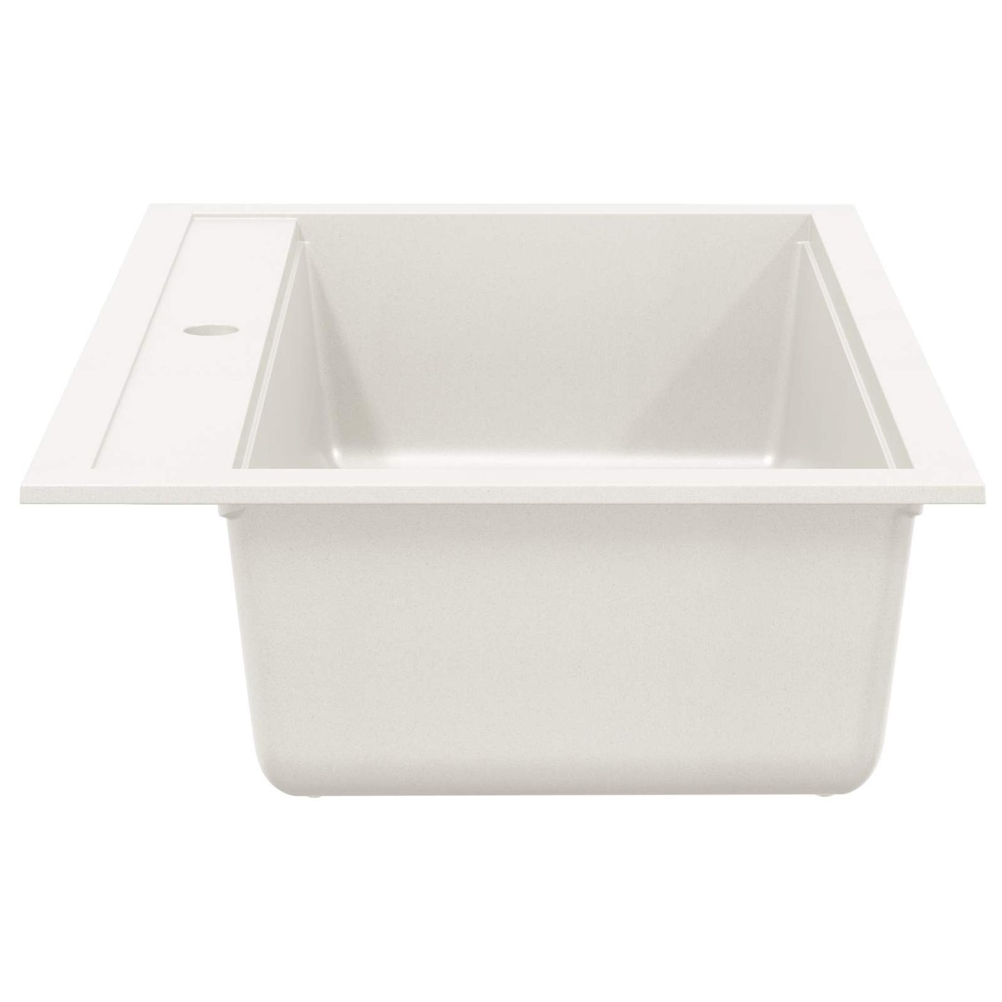 Wasbak Wit 795 x 505 mm 80% Kwarts en 20% Hars