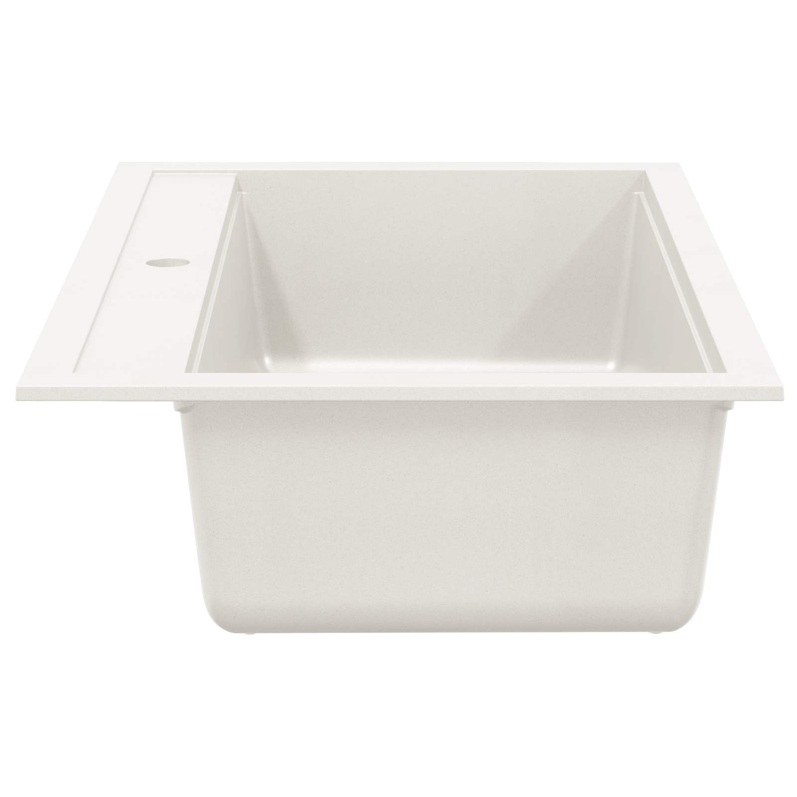 Wasbak Wit 795 x 505 mm 80% Kwarts en 20% Hars