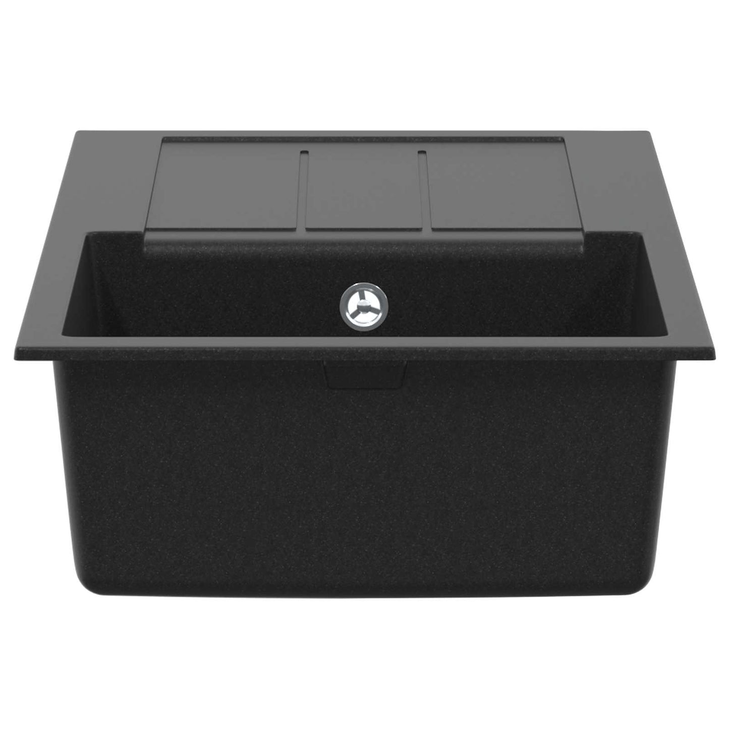 Wasbak Zwart 780 x 500 mm 80% Kwarts en 20% Hars