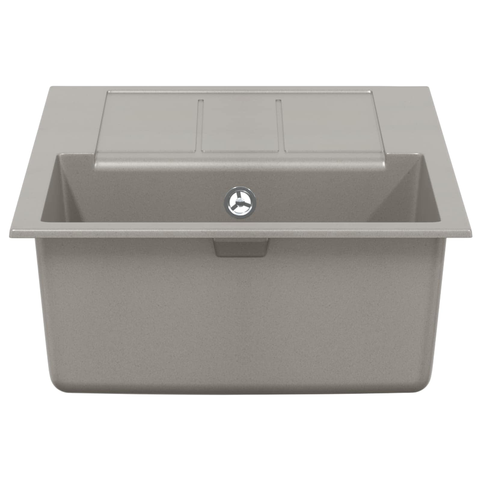 Wasbak Grijs 780 x 500 mm 80% Kwarts en 20% Hars