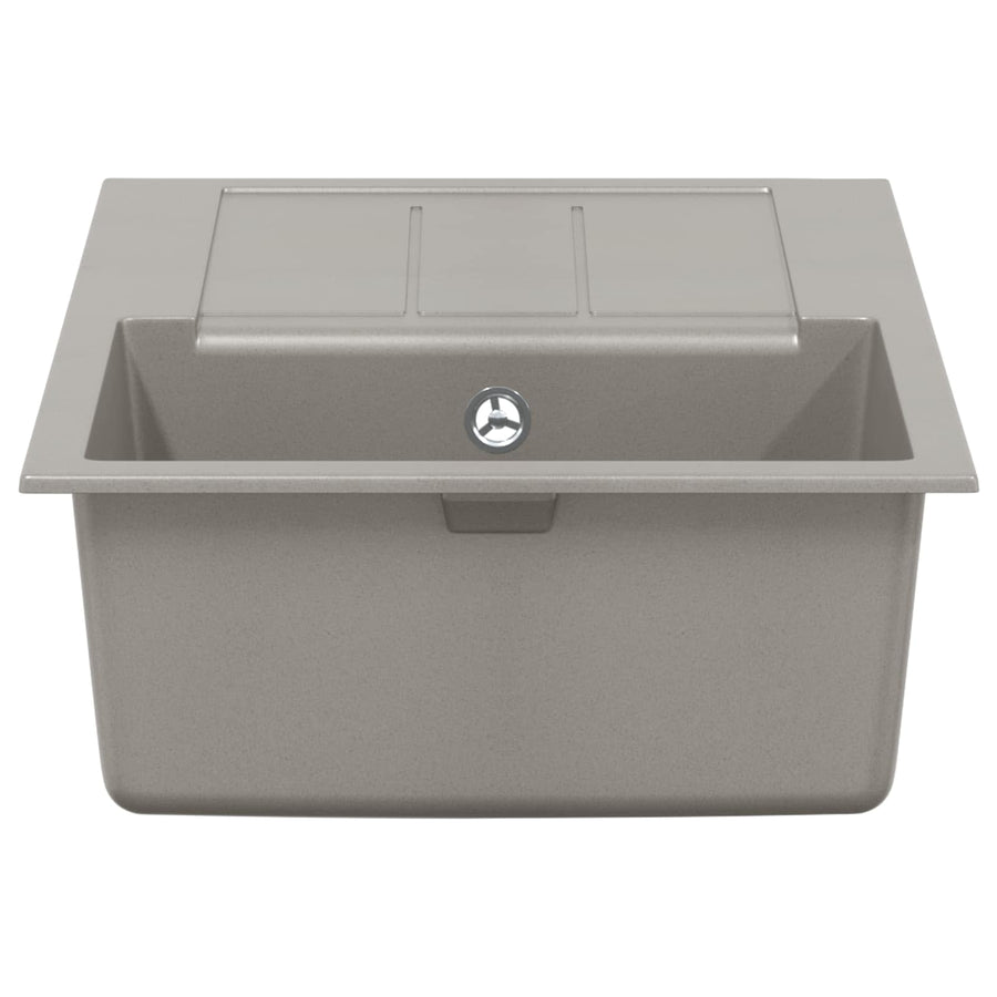 Wasbak Grijs 780 x 500 mm 80% Kwarts en 20% Hars