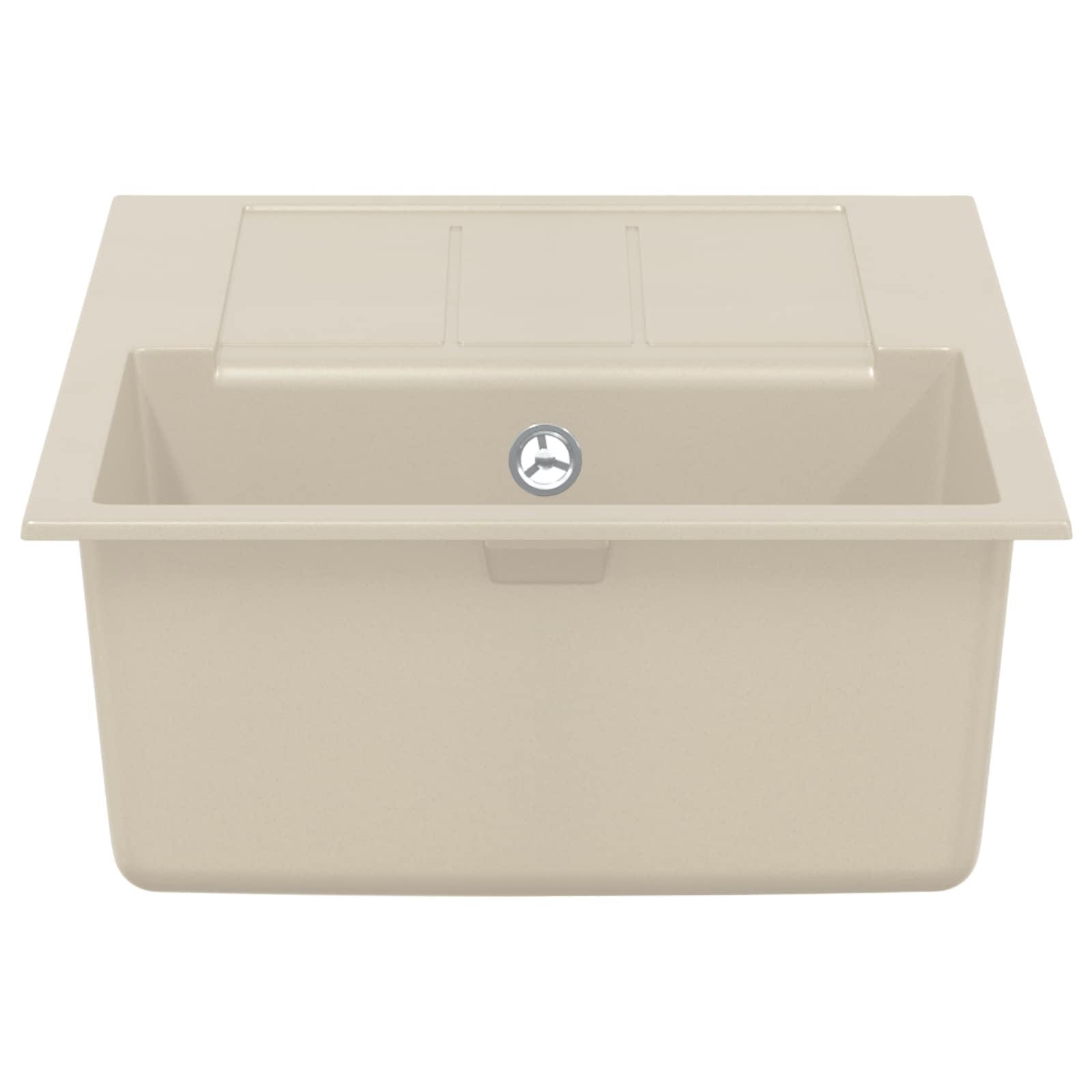Wasbak Beige 780 x 500 mm 80% Kwarts en 20% Hars