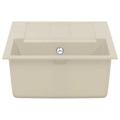 Wasbak Beige 780 x 500 mm 80% Kwarts en 20% Hars