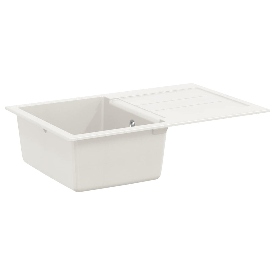 Wasbak Wit 780 x 500 mm 80% Kwarts en 20% Hars