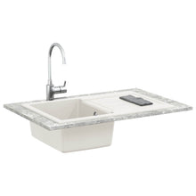 Wasbak Wit 780 x 500 mm 80% Kwarts en 20% Hars