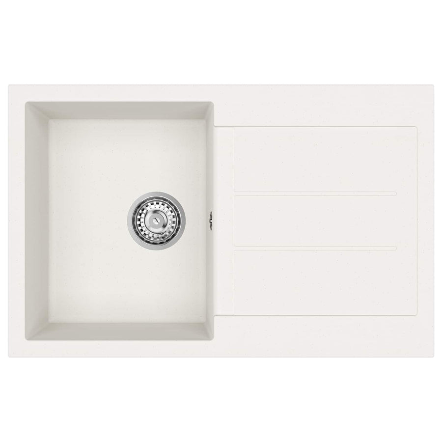 Wasbak Wit 780 x 500 mm 80% Kwarts en 20% Hars