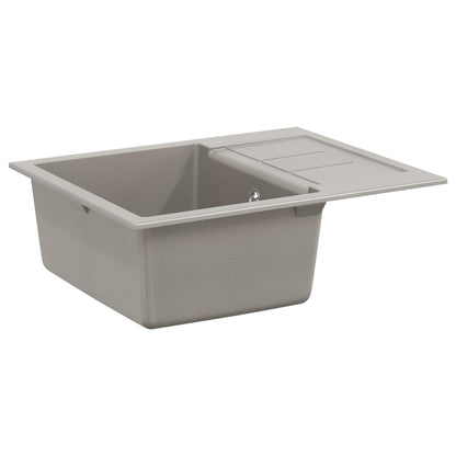 Wasbak Grijs 620 x 500 mm 80% Kwarts en 20% Hars
