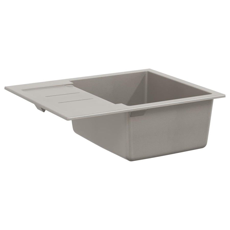 Wasbak Grijs 620 x 500 mm 80% Kwarts en 20% Hars