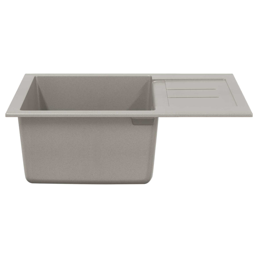 Wasbak Grijs 620 x 500 mm 80% Kwarts en 20% Hars
