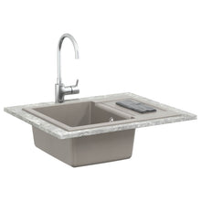 Wasbak Grijs 620 x 500 mm 80% Kwarts en 20% Hars