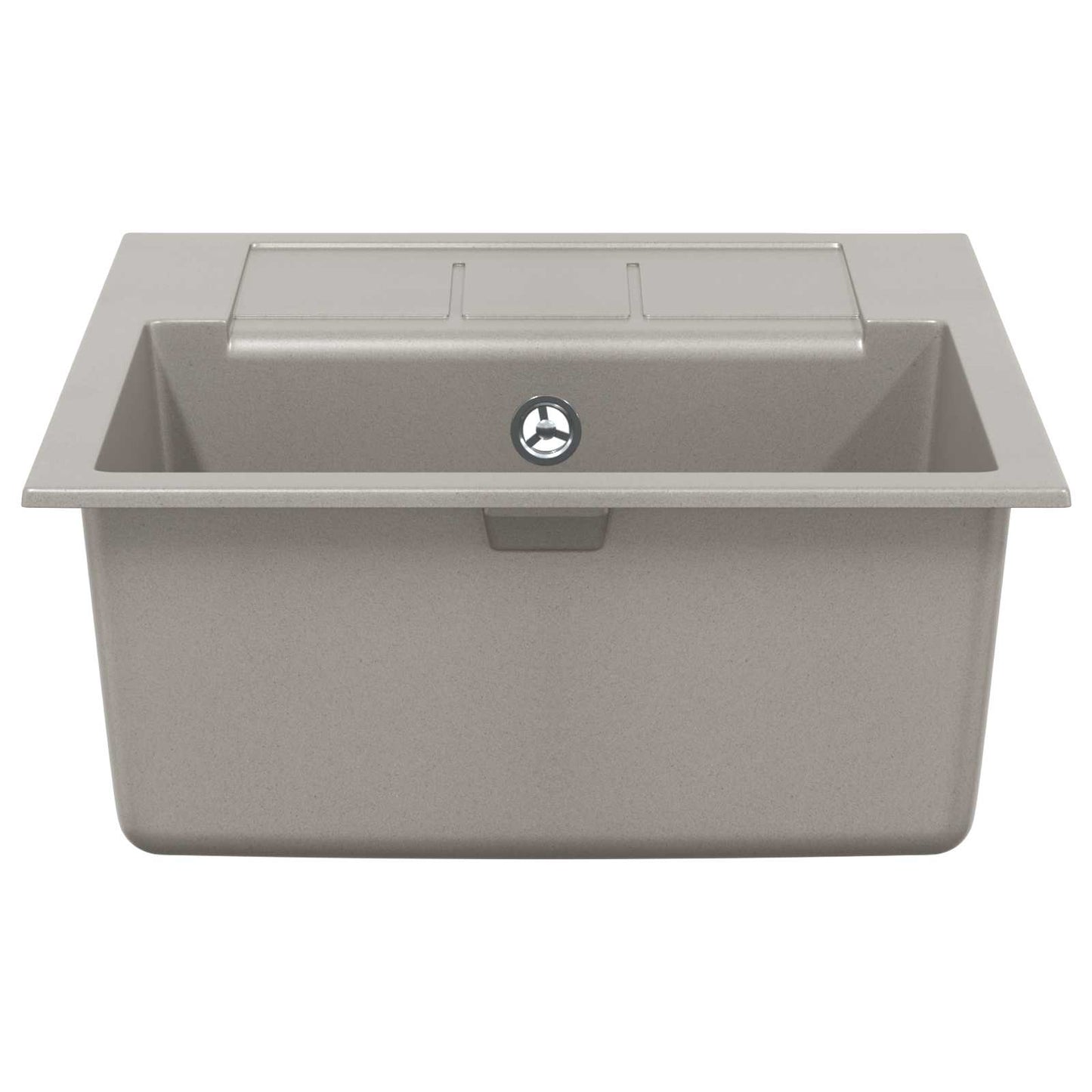 Wasbak Grijs 620 x 500 mm 80% Kwarts en 20% Hars