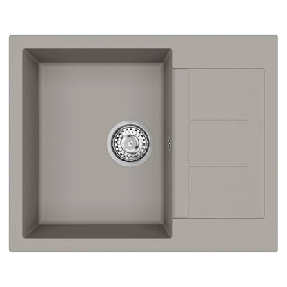 Wasbak Grijs 620 x 500 mm 80% Kwarts en 20% Hars