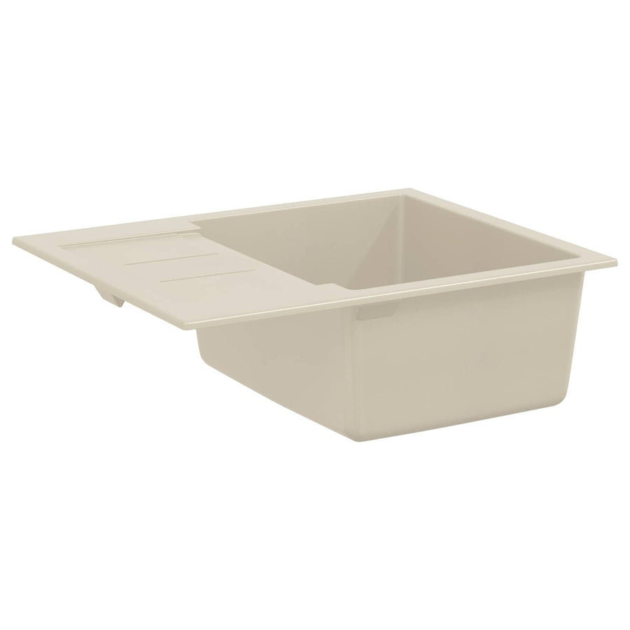 Wasbak Beige 620 x 500 mm 80% Kwarts en 20% Hars
