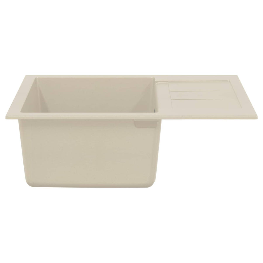 Wasbak Beige 620 x 500 mm 80% Kwarts en 20% Hars